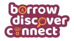 Borrow discover connect logo