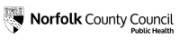 Norfolk County Council Public Health logo