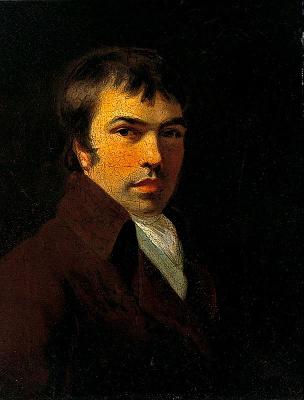 Oil painting 'Portrait of John Crome' by John Opie