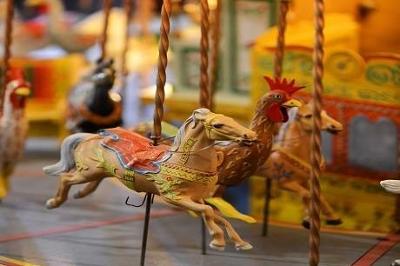 Model carousel at Lynn Museum