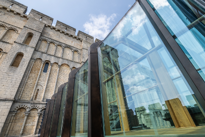 Photograph of the outside of Norwich Castle